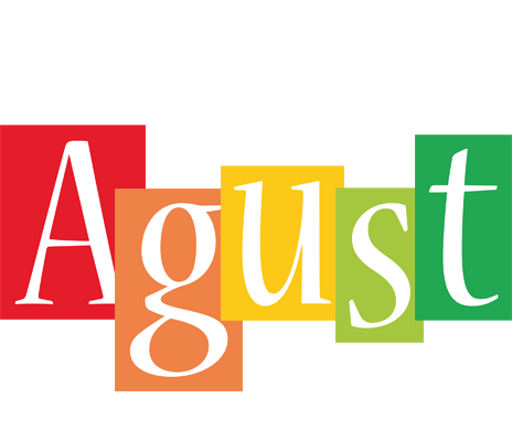 Agust colors logo