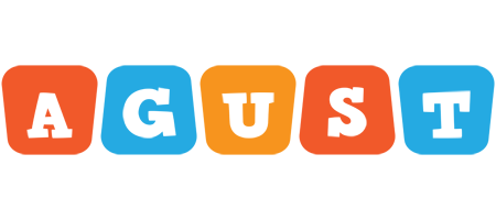 Agust comics logo