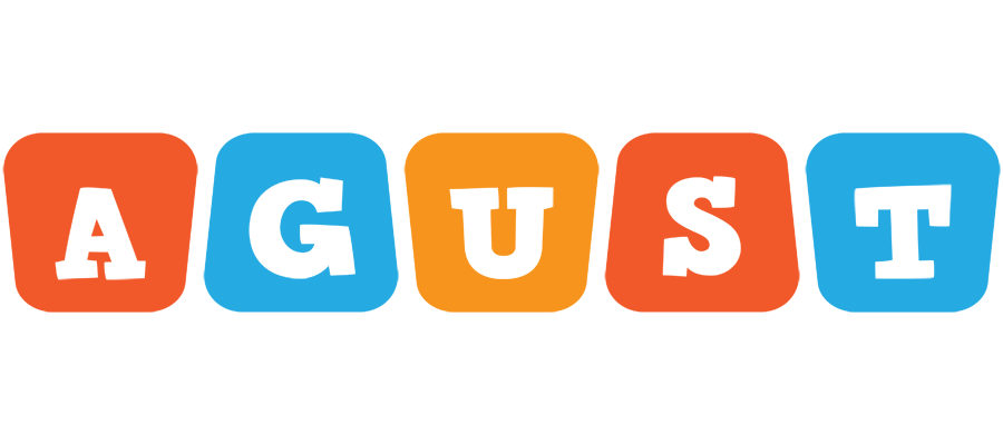 Agust comics logo