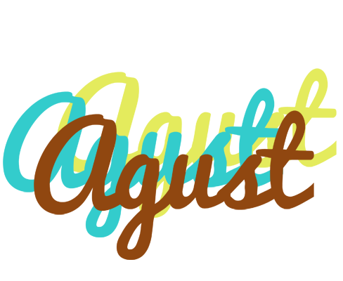Agust cupcake logo