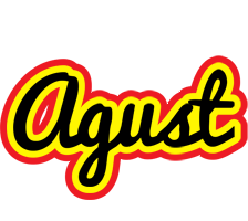 Agust flaming logo