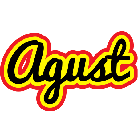 Agust flaming logo