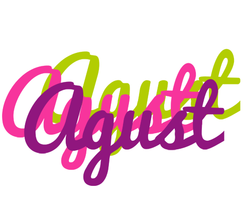 Agust flowers logo