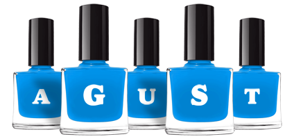 Agust glossy logo
