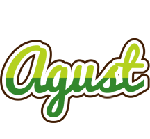 Agust golfing logo