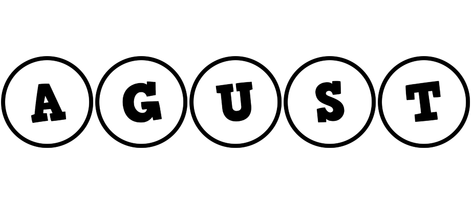 Agust handy logo