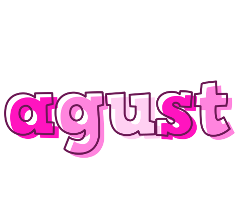 Agust hello logo