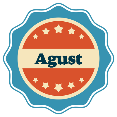 Agust labels logo
