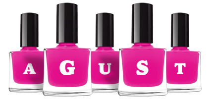 Agust nails logo