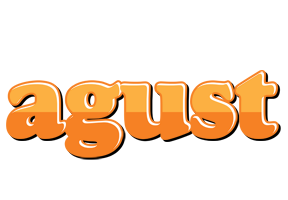 Agust orange logo
