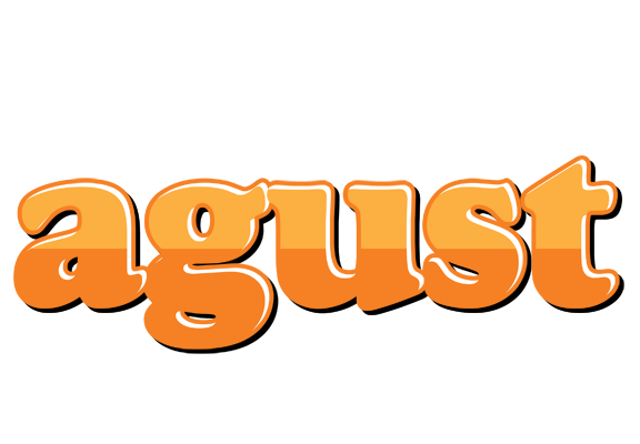 Agust orange logo