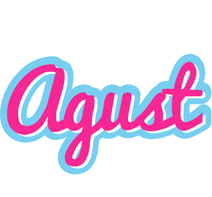 Agust popstar logo