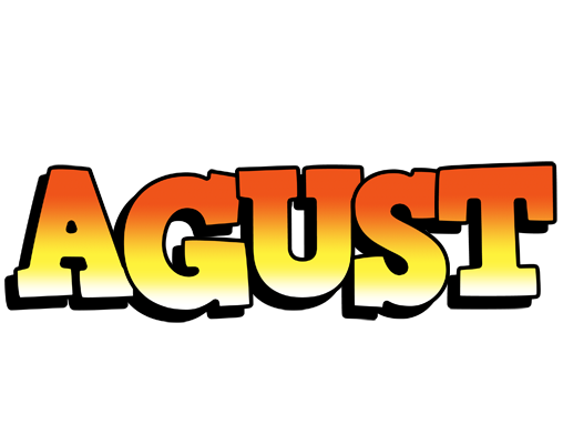 Agust sunset logo