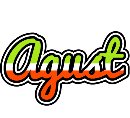 Agust superfun logo