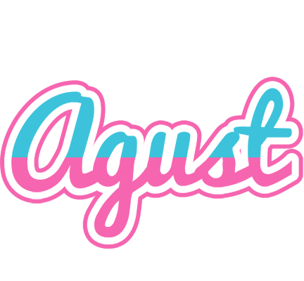 Agust woman logo