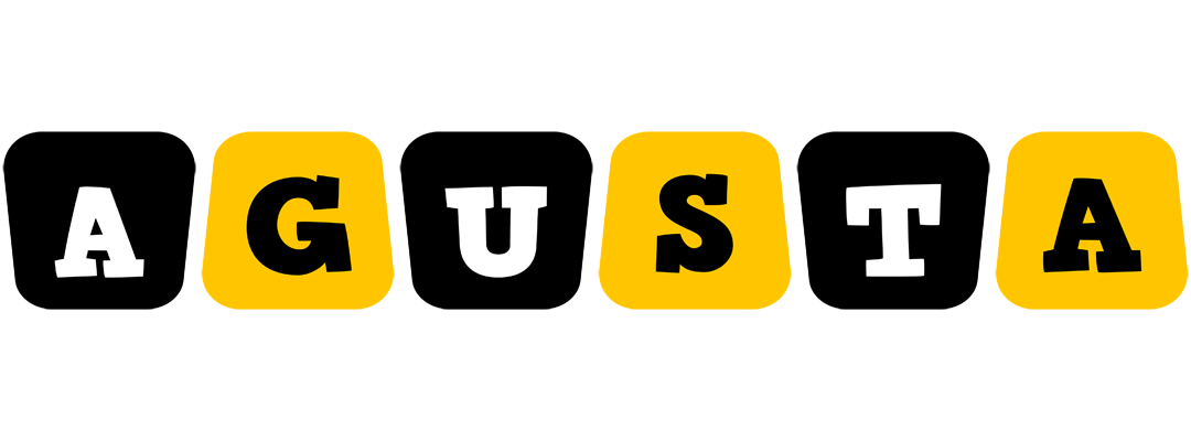 Agusta boots logo