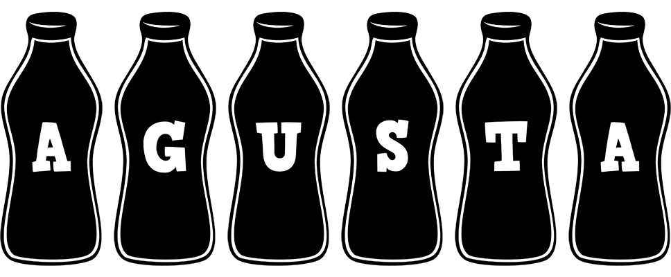Agusta bottle logo