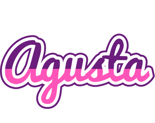 Agusta cheerful logo