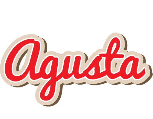 Agusta chocolate logo