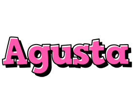 Agusta girlish logo