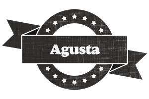 Agusta grunge logo