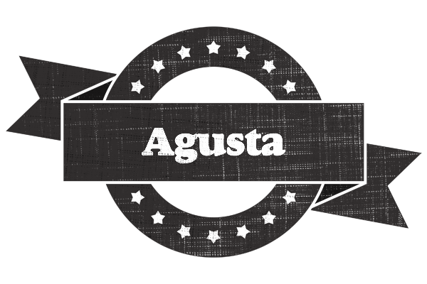 Agusta grunge logo