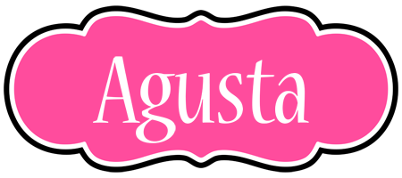 Agusta invitation logo