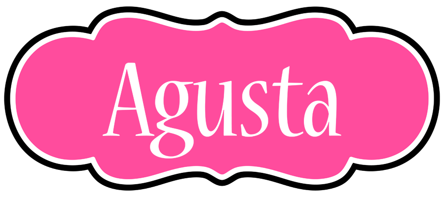 Agusta invitation logo
