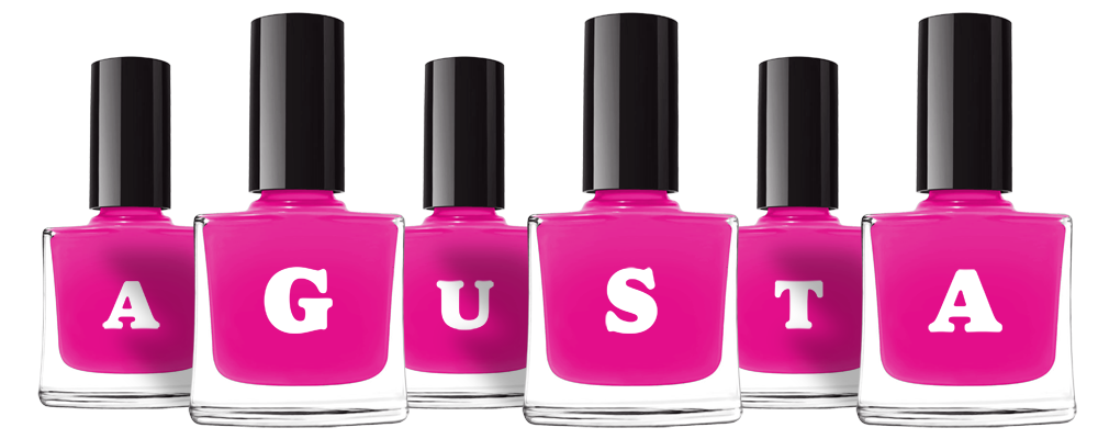 Agusta nails logo