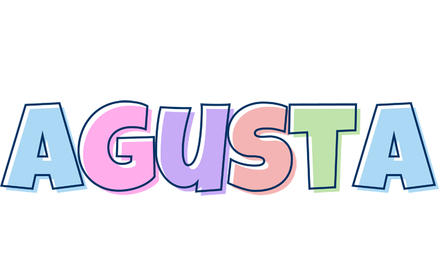 Agusta pastel logo