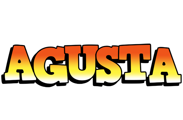 Agusta sunset logo