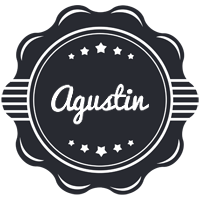 Agustin badge logo