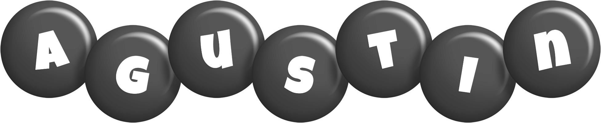 Agustin candy-black logo