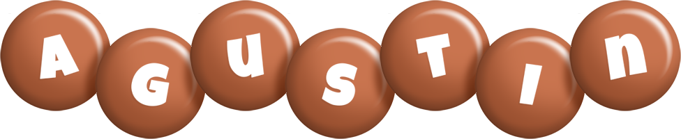 Agustin candy-brown logo