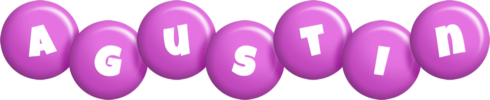 Agustin candy-purple logo