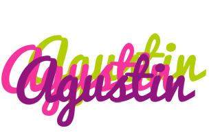 Agustin flowers logo