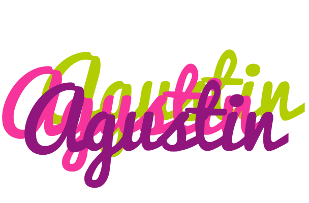 Agustin flowers logo