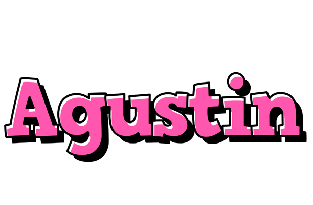 Agustin girlish logo