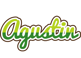 Agustin golfing logo