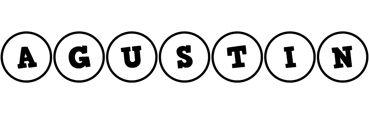 Agustin handy logo