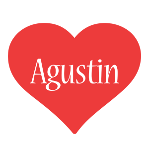 Agustin love logo