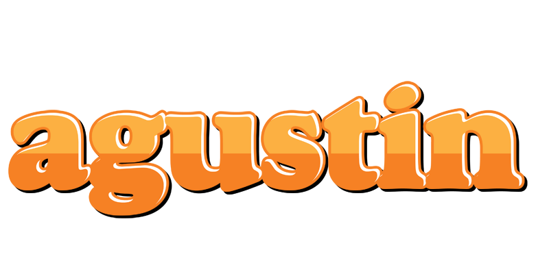 Agustin orange logo