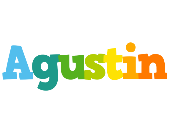 Agustin rainbows logo