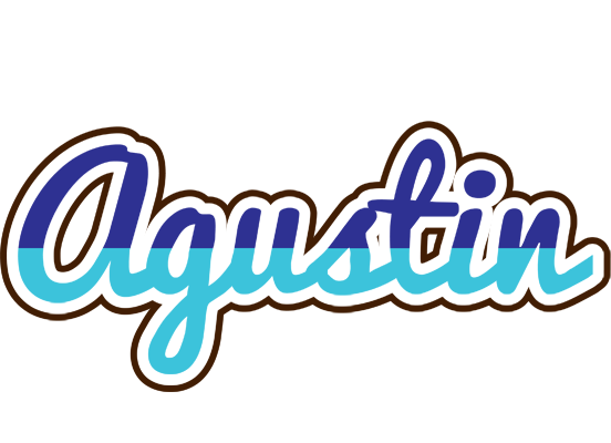Agustin raining logo