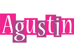 Agustin whine logo