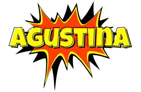 Agustina bazinga logo