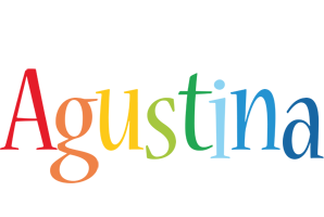 Agustina birthday logo