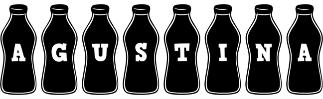 Agustina bottle logo