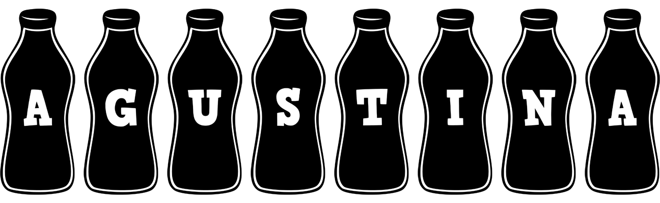 Agustina bottle logo