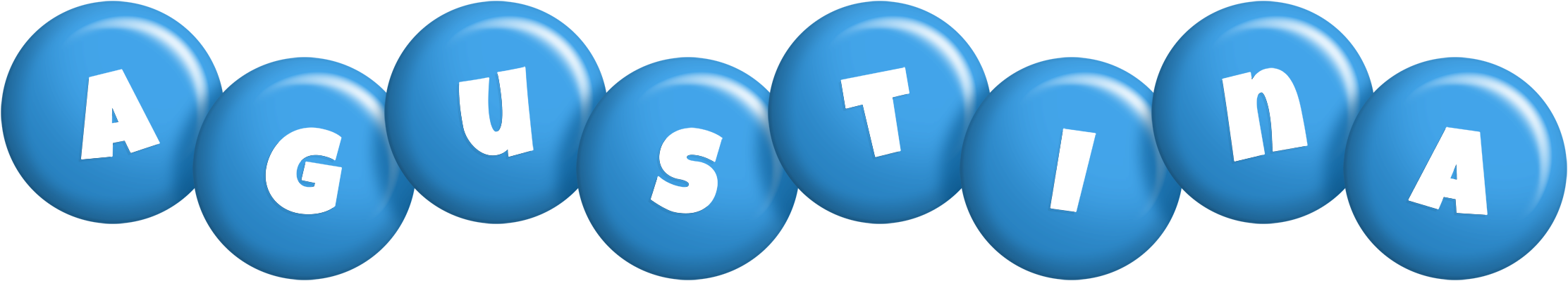 Agustina candy-blue logo